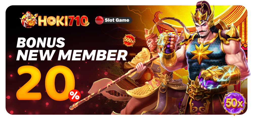 Bonus New Member 20% HOKI710