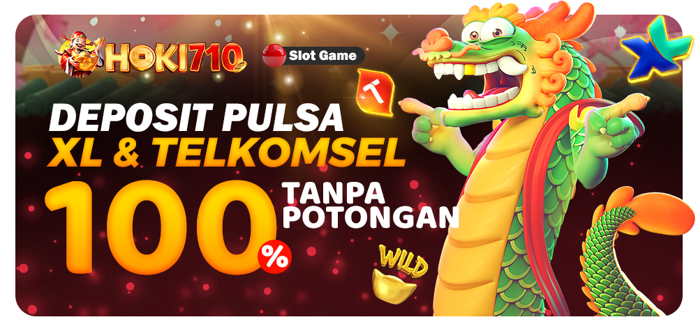 Deposit Pulsa 100% Tanpa Potongan di HOKI710